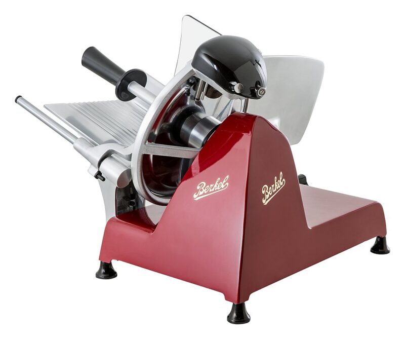 Berkel RED LINE 250 Trancheur domestique avec lame à gravité 250 mm. - rouge