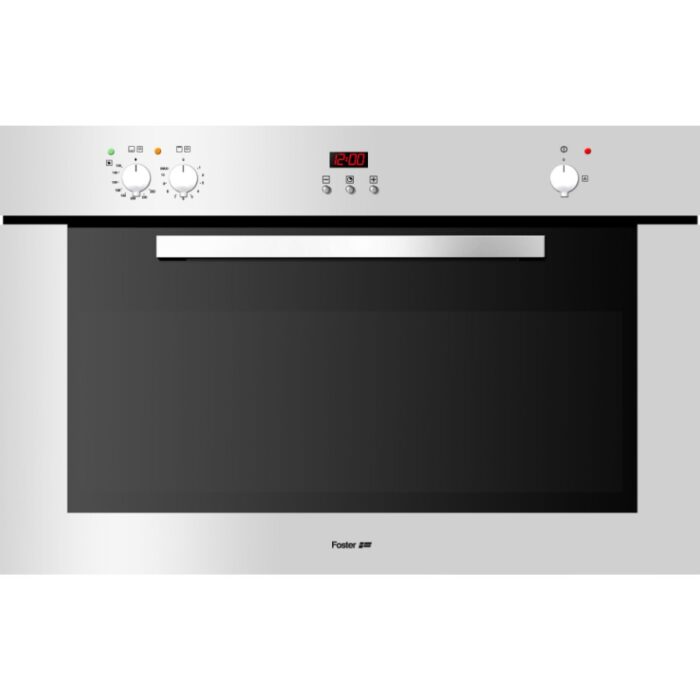 Foster 7193 047 Ke 90 Four à gaz encastrable 90 cm - verre anti-touch / acier brossé
