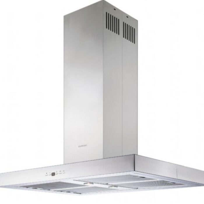 Silverline 4110 Hotte îlot 90 cm - acier inoxydable