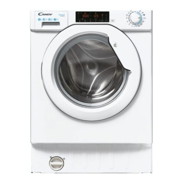 Candy CBW 48TWME-S Lave-linge encastrable cm. 60 - capacité 8 kg - blanc