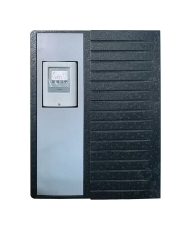 Eva Calòr SOLA 15 HYBRID Chaudière à pellets classe 5 - hermétique - avec pompe à chaleur et ecs intégrée - 15 kw - 320 m3 chauffée - noir gaufré