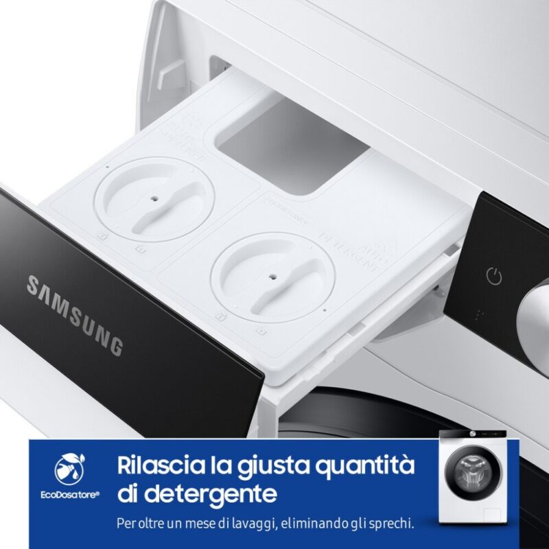 Samsung WW11DG6B85LKU3 Ai Control Machine à laver cm. 60 - capacité 11 kg - blanc